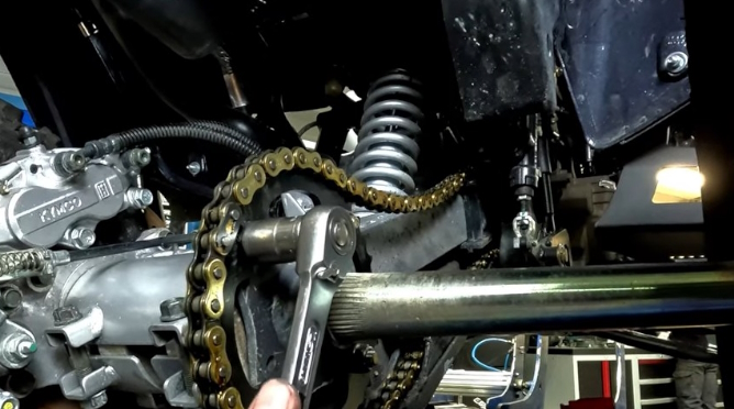 Replace Step 41 chain kit